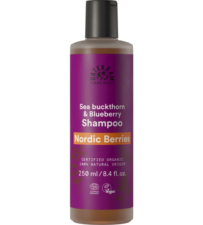 Urtekram Nordic Berries 250 ml luomu shampoo