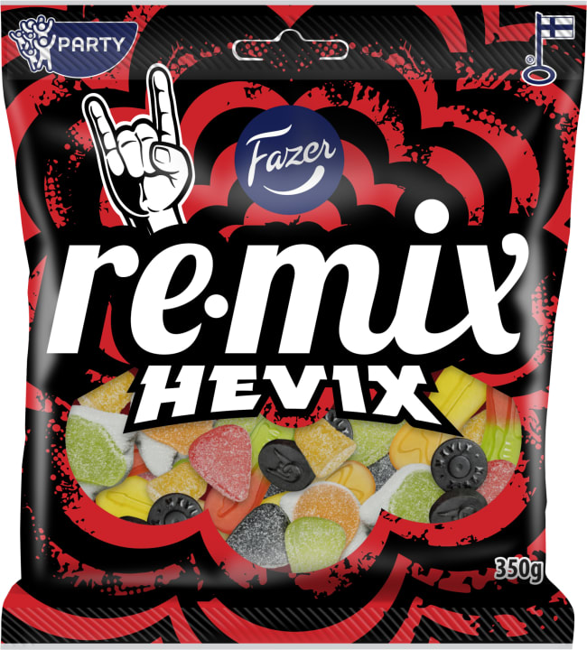 Fazer Remix Hevix 350 g karkkipussi