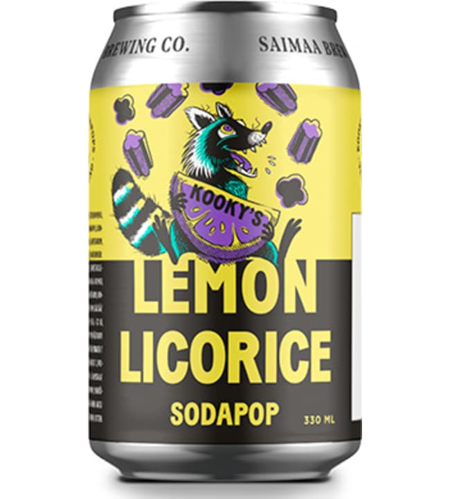Kooky s Sodapop Lemon Licorice 0 33l Virvoitusjuoma Karkkainen kooky-s-sodapop-lemon-licorice-0-33l-virvoitusjuoma-karkkainen