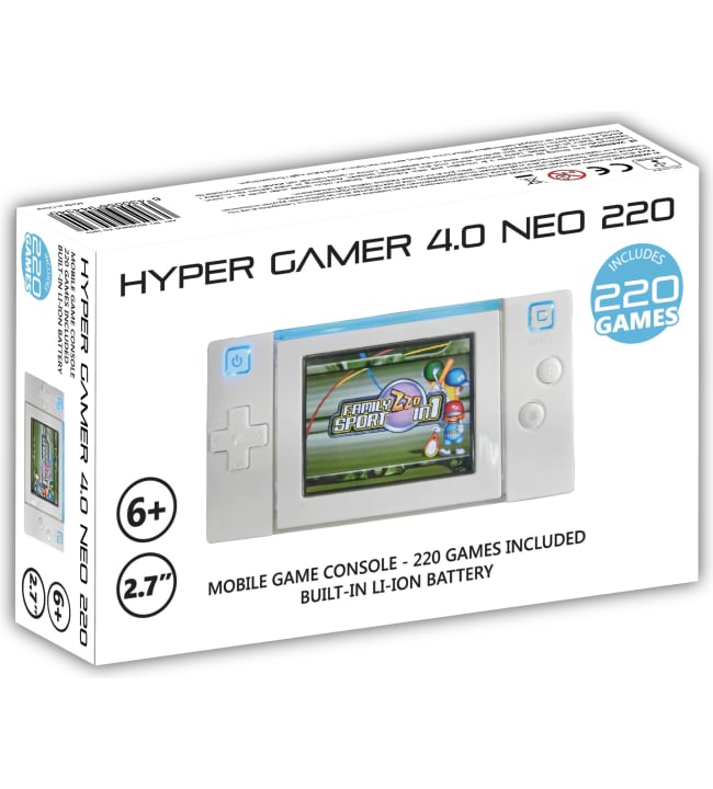 Hyper Gamer 4.0 Neo 220 pelin pelikonsoli