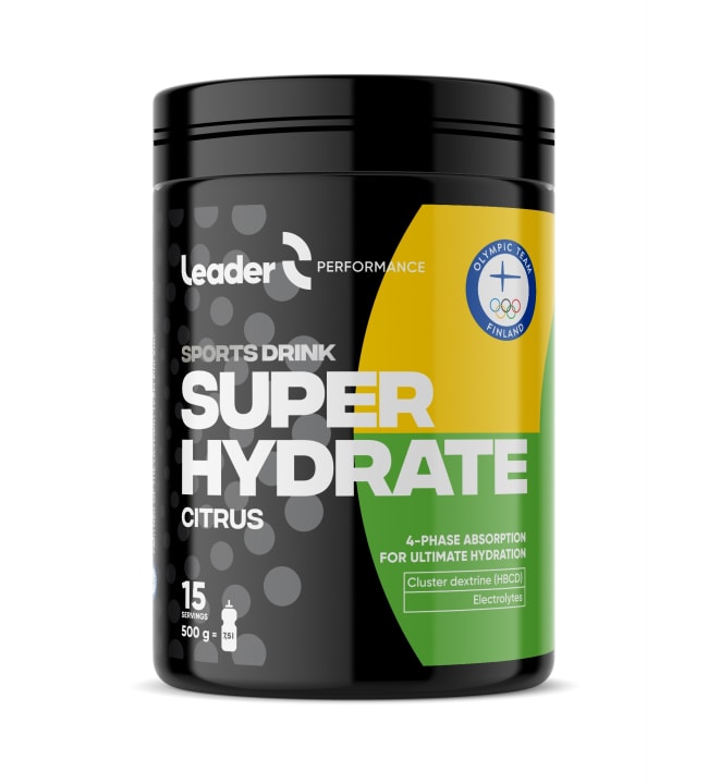 Leader Super Hydrate Citrus 500 g urheilujuomajauhe