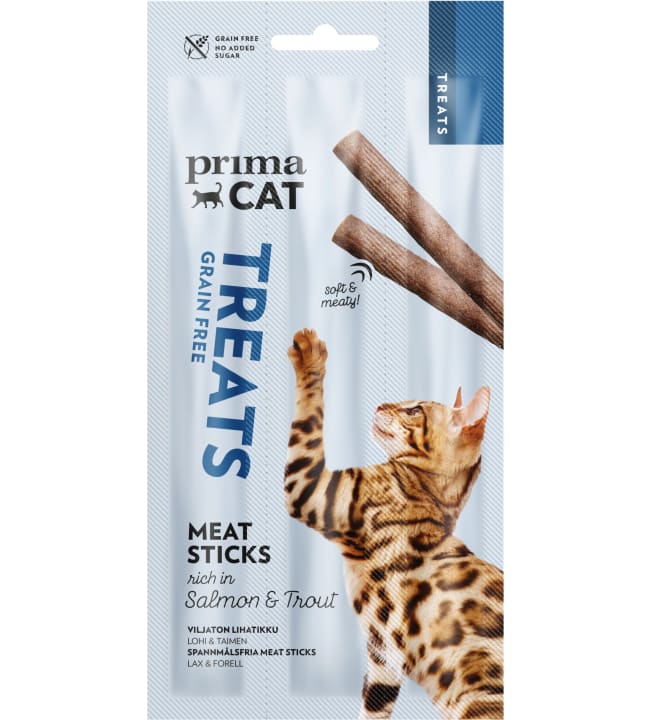 PrimaCat Meat Stick lohi-taimen 15 g kissan lihatikku
