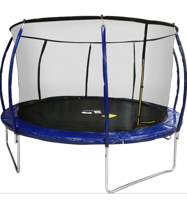 Enermix 3,05 trampoliini turvaverkolla