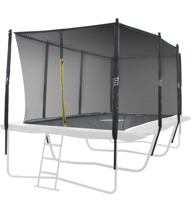 iSport Air Black 5,2 x 3 m trampoliini turvaverkkosetti