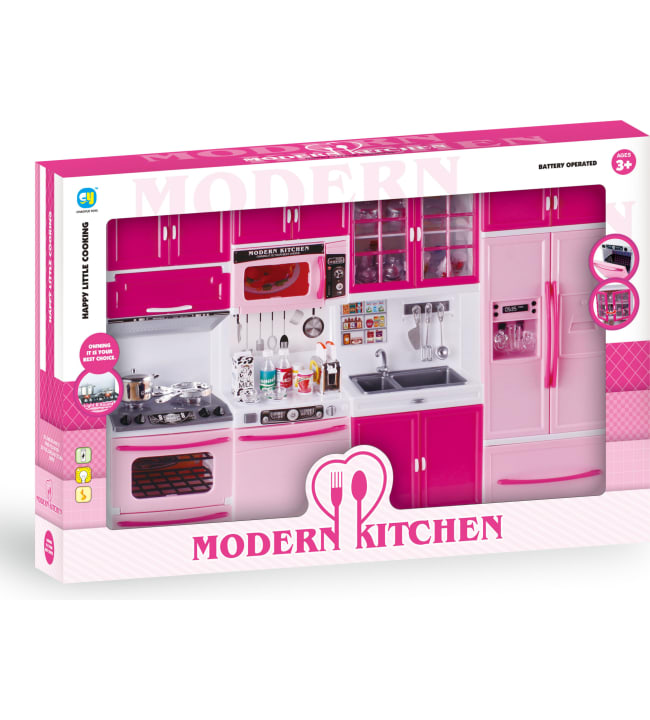 Modern Kitchen muotinuken 54 cm leikkikeittiö