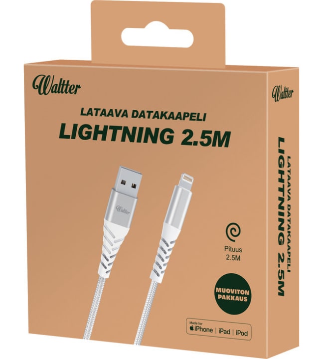 Waltter Eco Lightning MFI 2,5m kaapeli