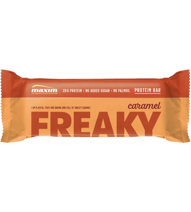 Maxim Freaky Caramel 55 g proteiinipatukka