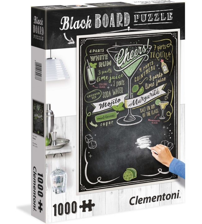Clementoni Black Board Puzzles Cheers 1000p palapeli