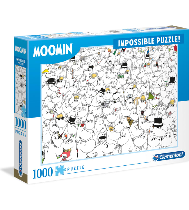 Clementoni 1000 palaa Moomin Impossible palapeli