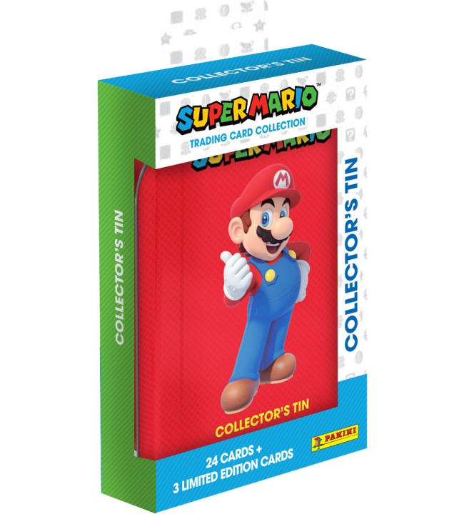 Super Mario tasku metallirasia keräilykortit