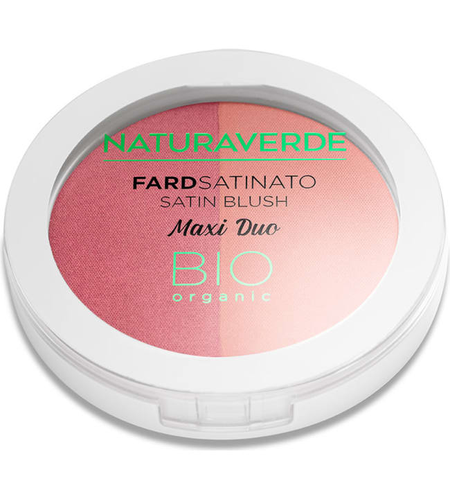 Naturaverde Bio Organic Satin Blush Maxi Duo 10 g poskipuna