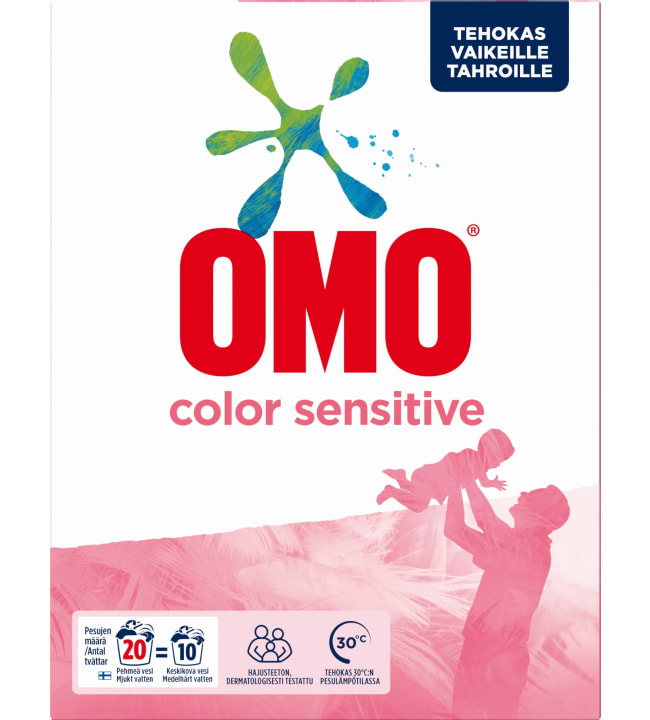 Omo sensitive color 700 g pyykinpesujauhe