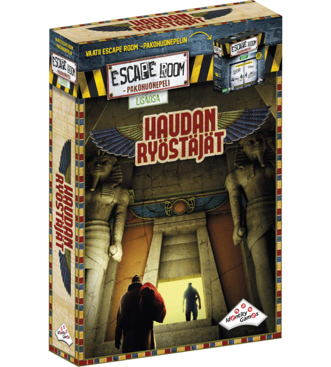 Escape Room Haudanryöstäjät pakohuonepeli lisäosa