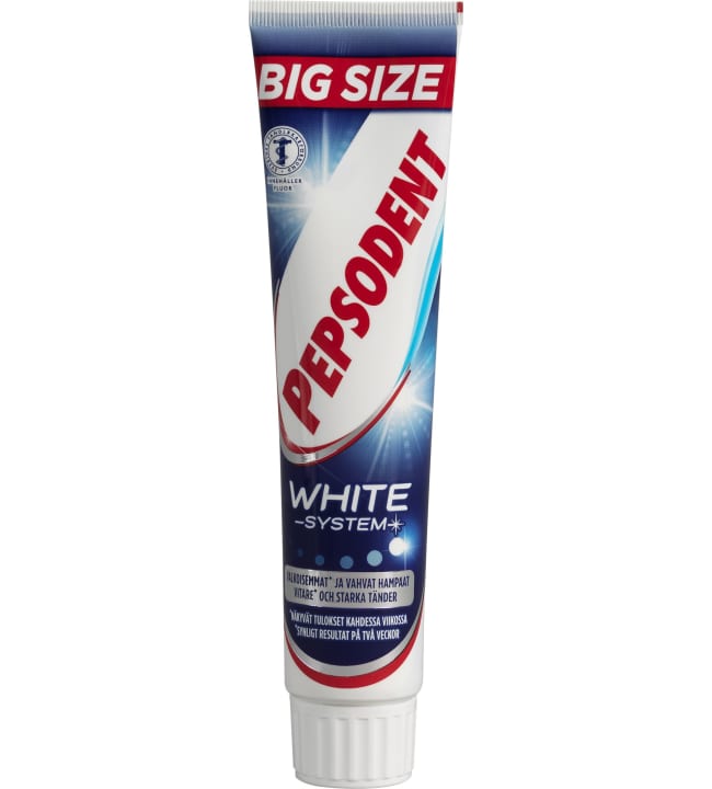 pepsodent white system rda