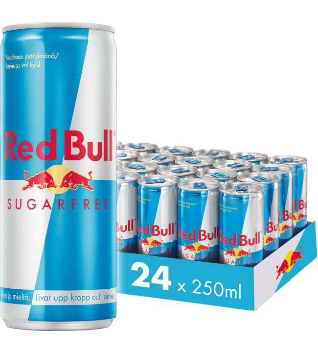 Red Bull Sugarfree 250ml 24-pack energiajuoma