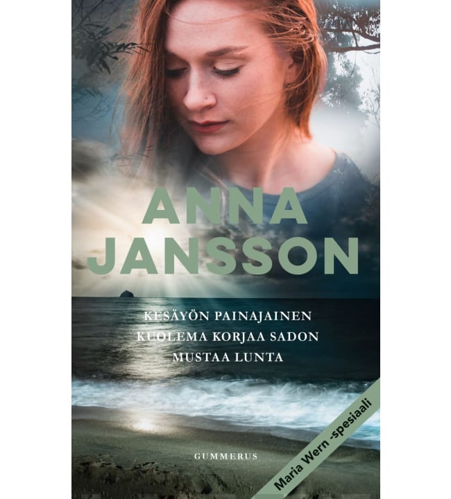 Anna Jansson: Kesäyön painajainen, Kuolema korjaa sadon & Mustaa lunta pokkari