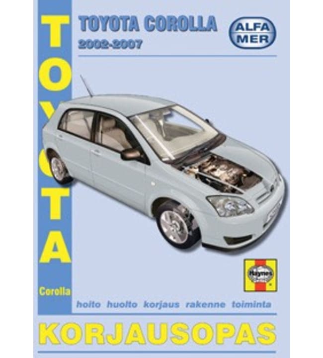Alfamer Toyota Corolla 2002-2007 korjausopas