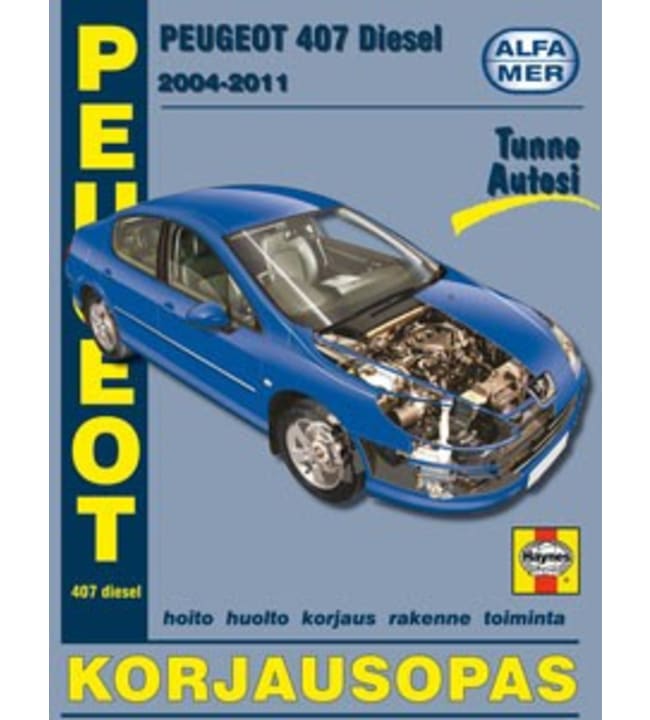 Alfamer Peugeot 407 2004-2011 korjausopas