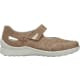 Ballerina Donna Rieker 48996 - Beige, Suola Morbida, Chiusura A Velcro, Larghezza Extra H