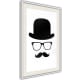 product-valkoinen kehys ja passe-partout-swatch