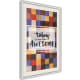 product-valkoinen kehys ja passe-partout-swatch