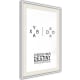 product-valkoinen kehys ja passe-partout-swatch