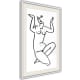 product-valkoinen kehys ja passe-partout-swatch