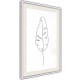 product-valkoinen kehys ja passe-partout-swatch