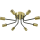 product-black/brushed brass-swatch