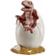 Figurine Jurassic Park – Œuf De Raptor Avec Bébé, édition Toyllectible Par Noble Collection