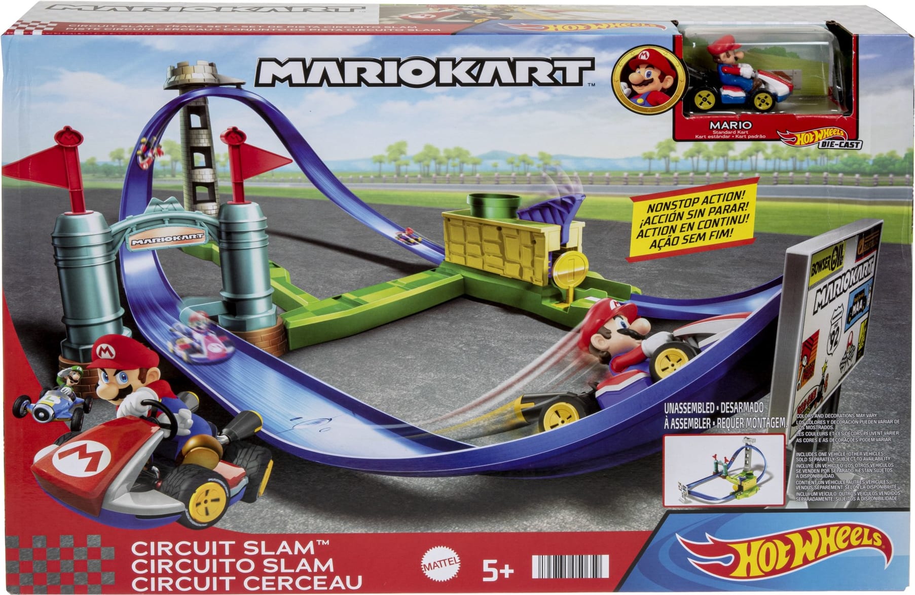 Hot Wheels Mariokart Circuit Slam Autorata Karkkainen Com Verkkokauppa My Xxx Hot Girl 4092