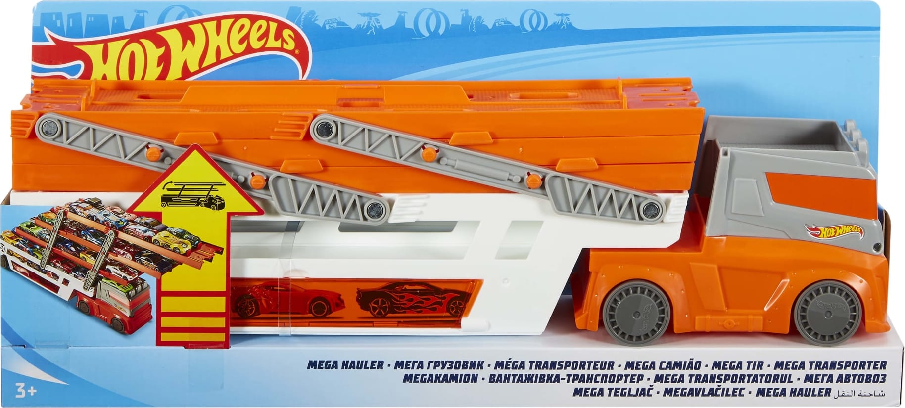 hot wheels kuljetusrekka