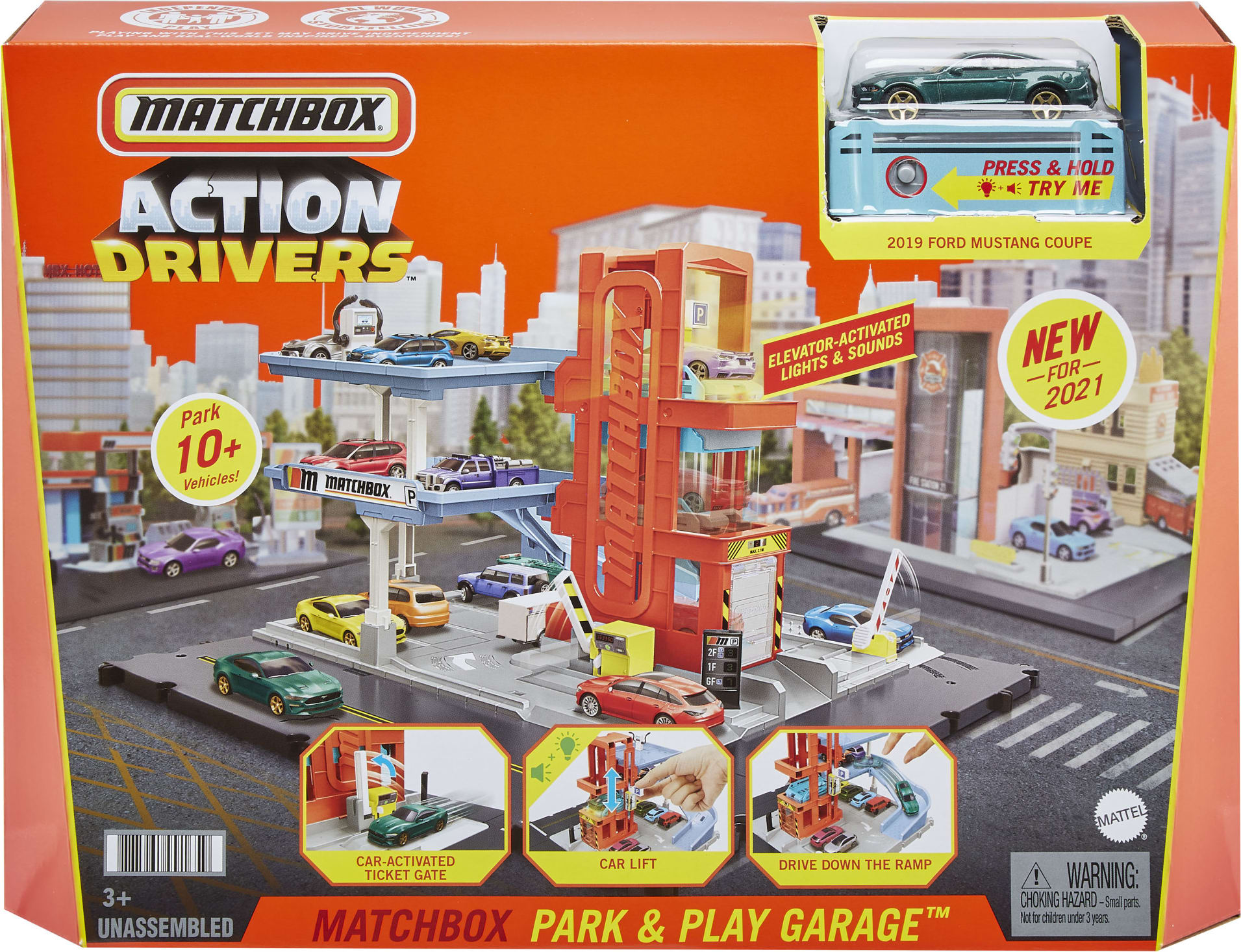 Matchbox Garage Playset parkkitalo verkkokauppa