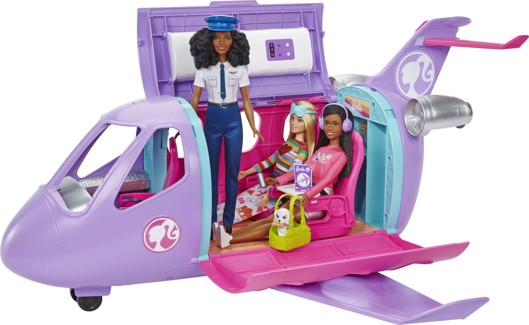 Barbie Airplane Adventures Playset lentokone | Karkkainen.com verkkokauppa