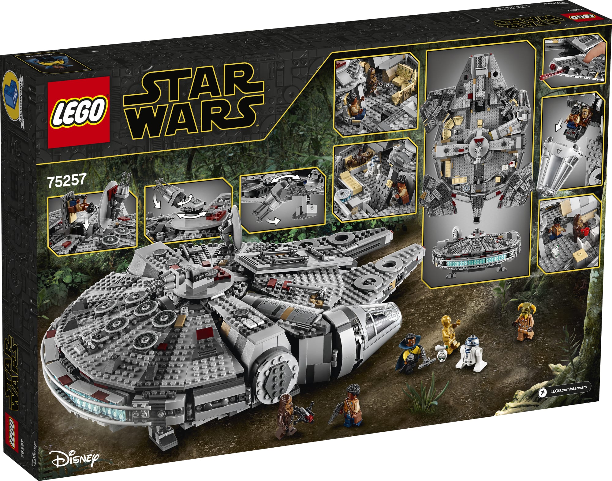 millennium falcon lego verkkokauppa