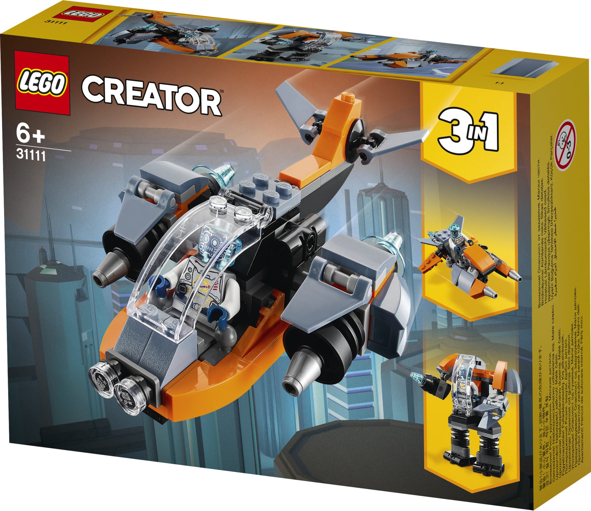 LEGO Creator 31111 Kyberlennokki | Karkkainen.com verkkokauppa