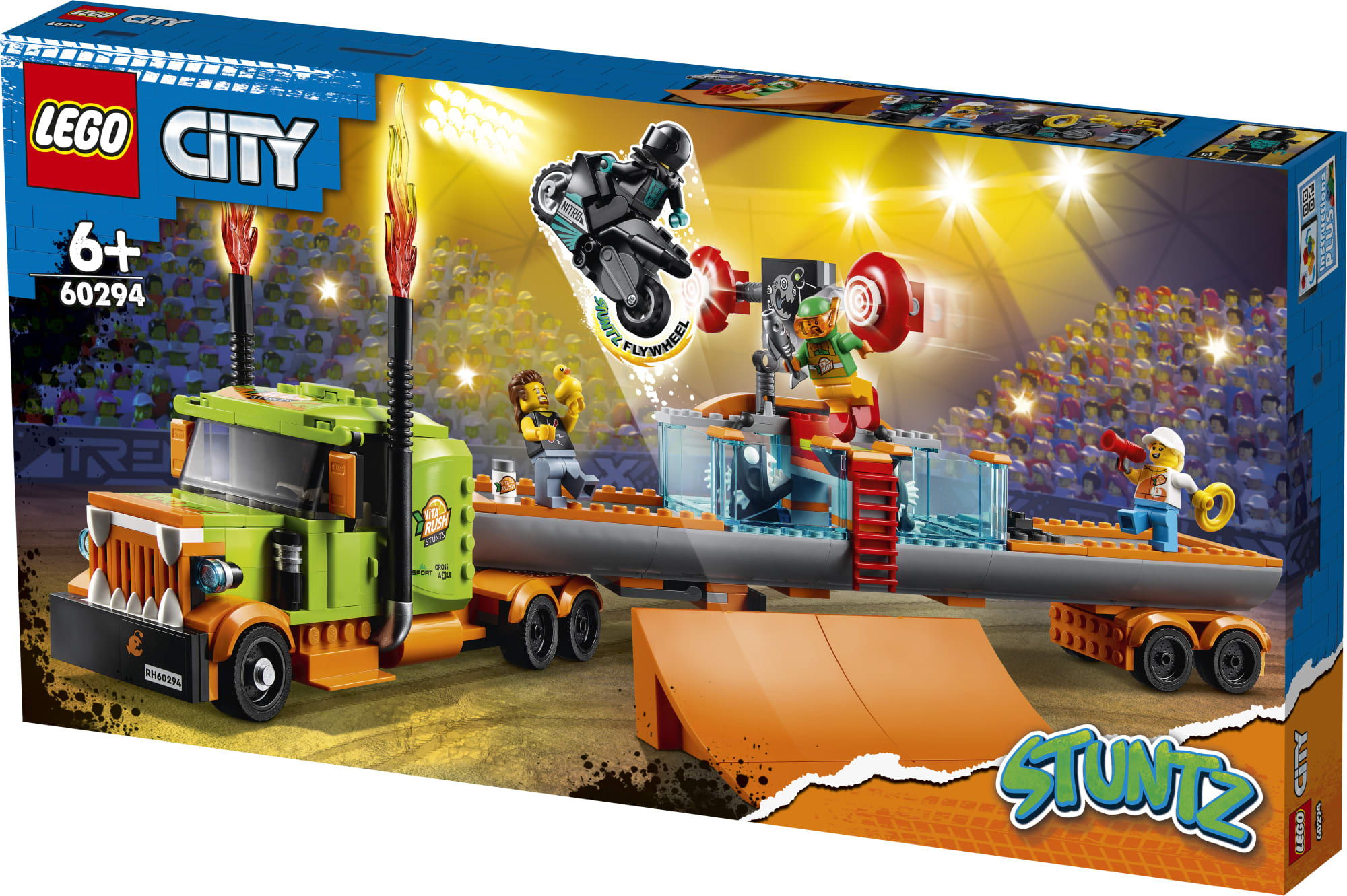 Deliberately Dusty hack LEGO City Stunt 60294 Stunttishow'n rekka-auto | Karkkainen.com verkkokauppa