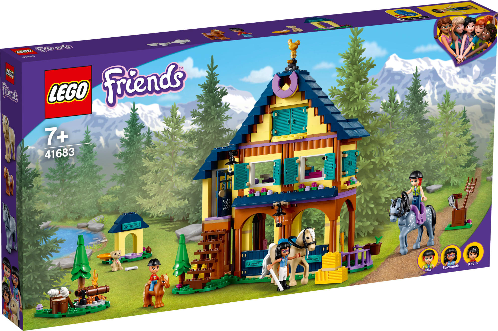 lego friends hevonen