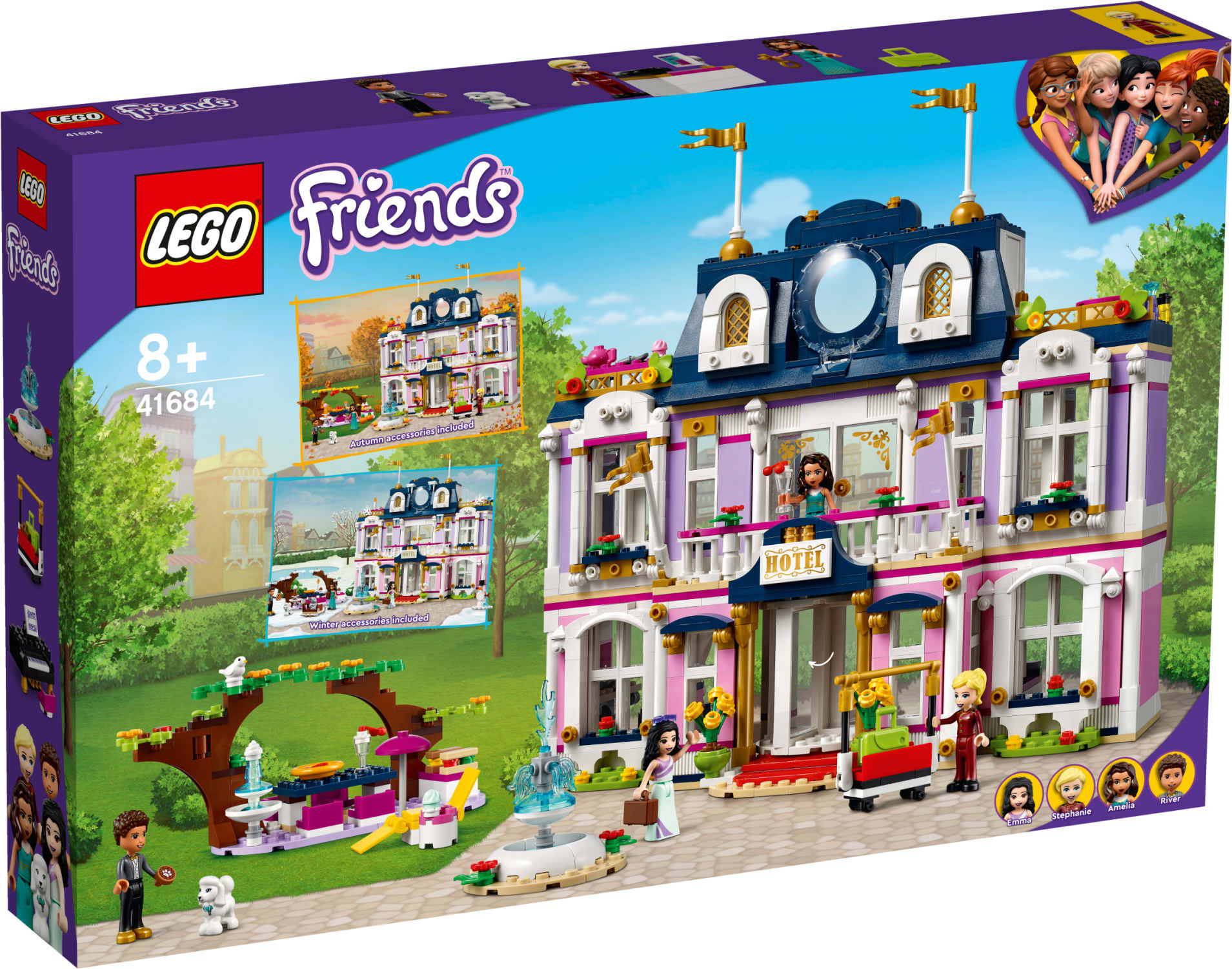 details Pinpoint doubt LEGO Friends 41684 Heartlake Cityn Grand Hotel | Karkkainen.com verkkokauppa