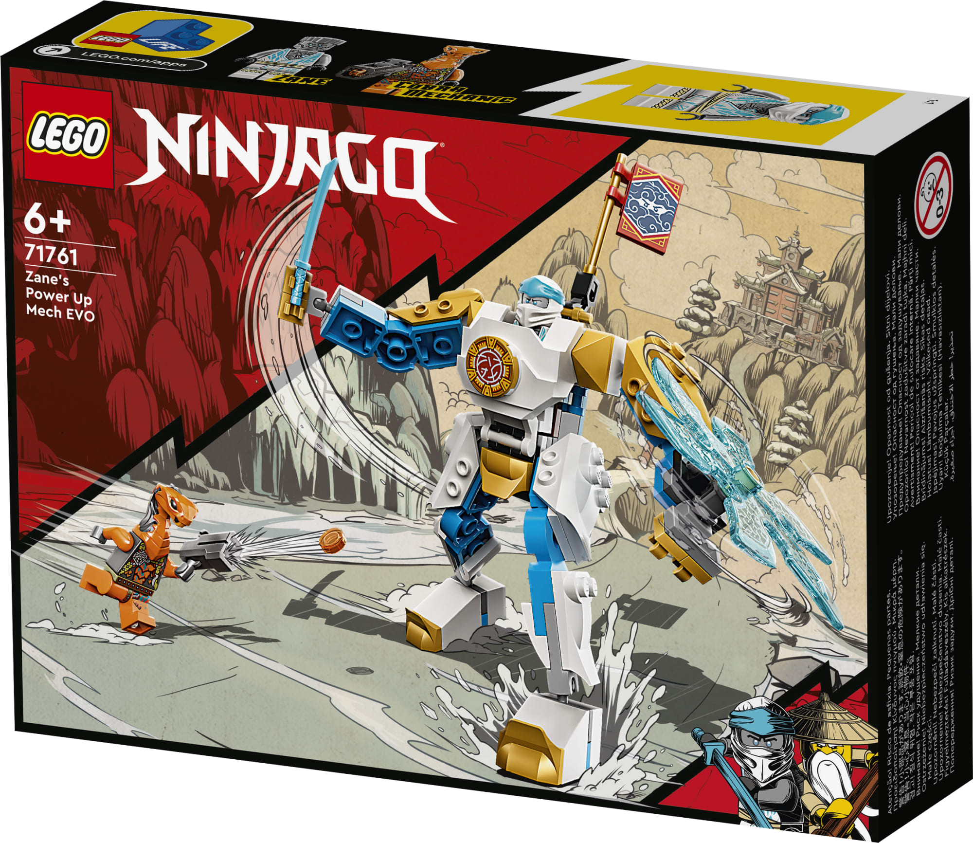 LEGO Ninjago 71761 Evoluutio: Zanen tehorobotti | Karkkainen.com ...