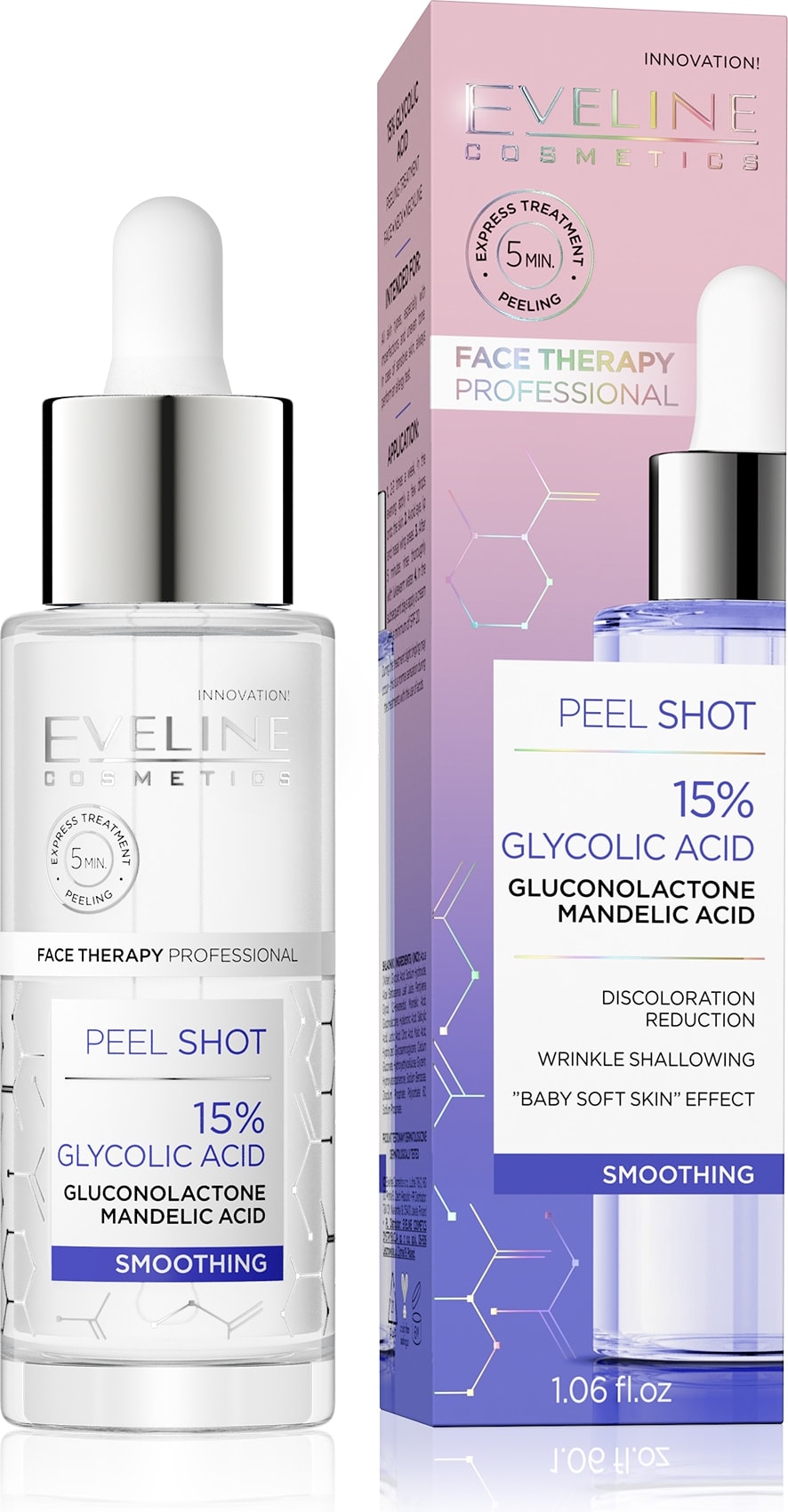 Eveline Glycolic Acid 15 30 ml Peel Shot verkkokauppa