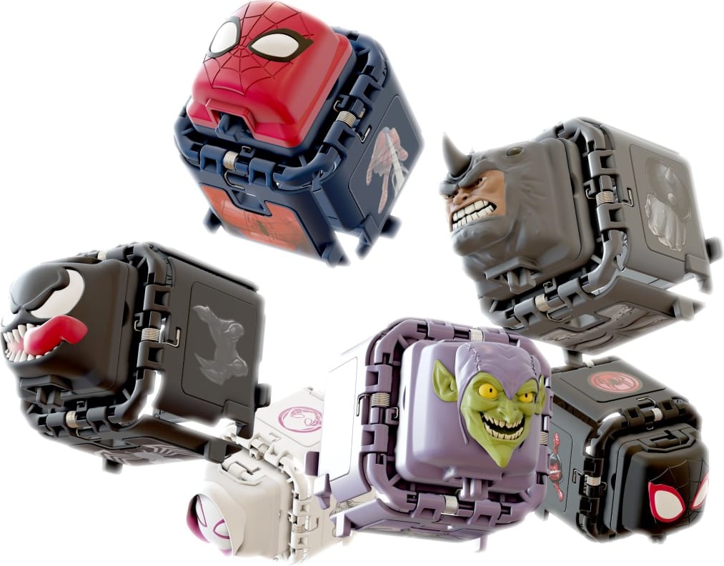 Marvel Battle Cubes 2pack taisteluleikki verkkokauppa