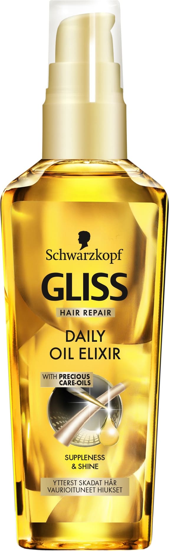 Schwarzkopf Gliss Ultimate Repair 75 ml hiusöljy