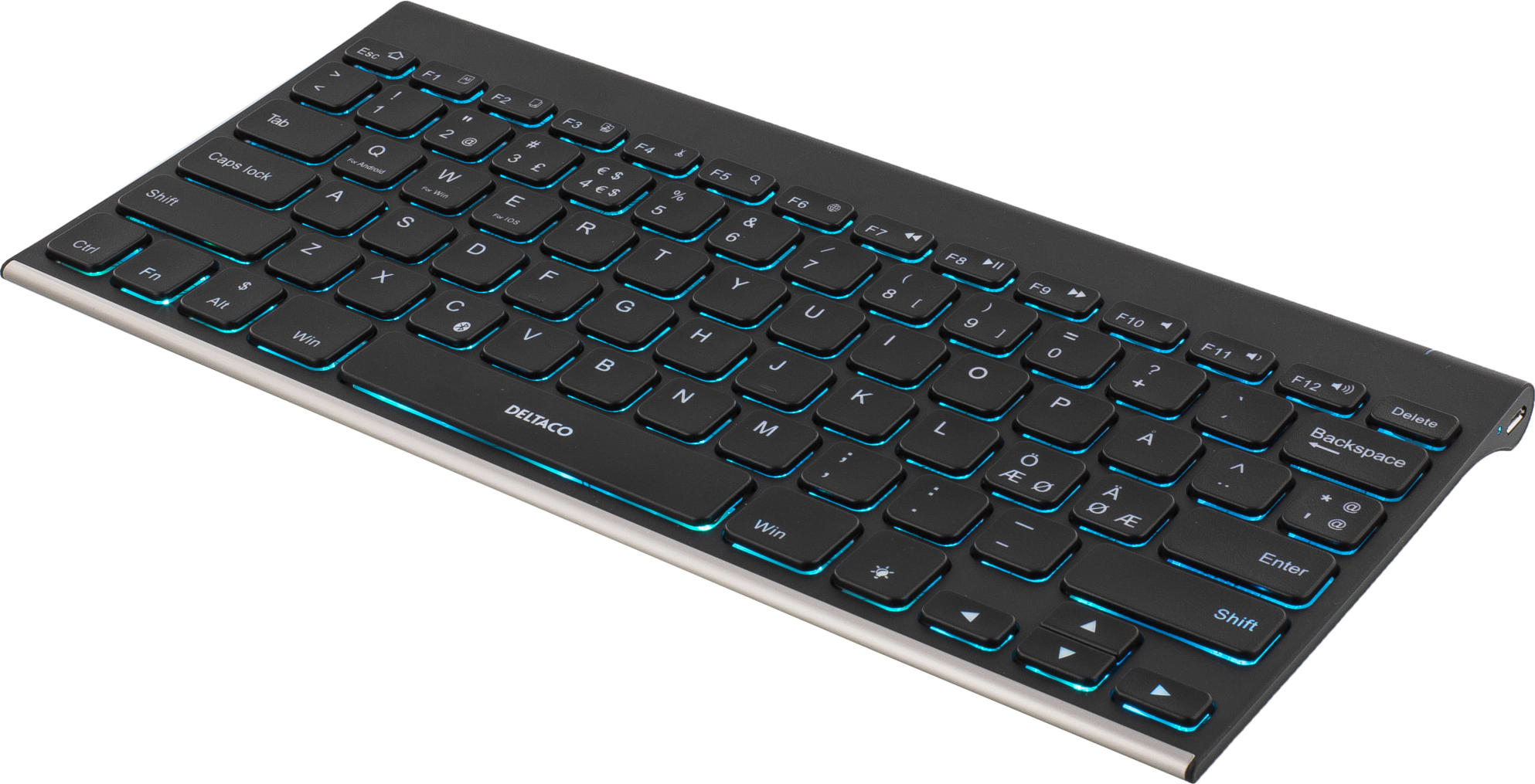 Id tb. DELTACO клавиатура. Клавиатура Samsung AA-sk7pwbb Bluetooth Wireless Keyboard Black Bluetooth.