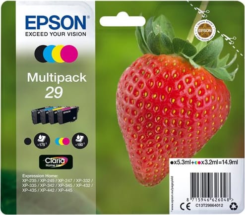 do not do Exchange belt Epson 29 Multipack mustepatruuna | Karkkainen.com verkkokauppa