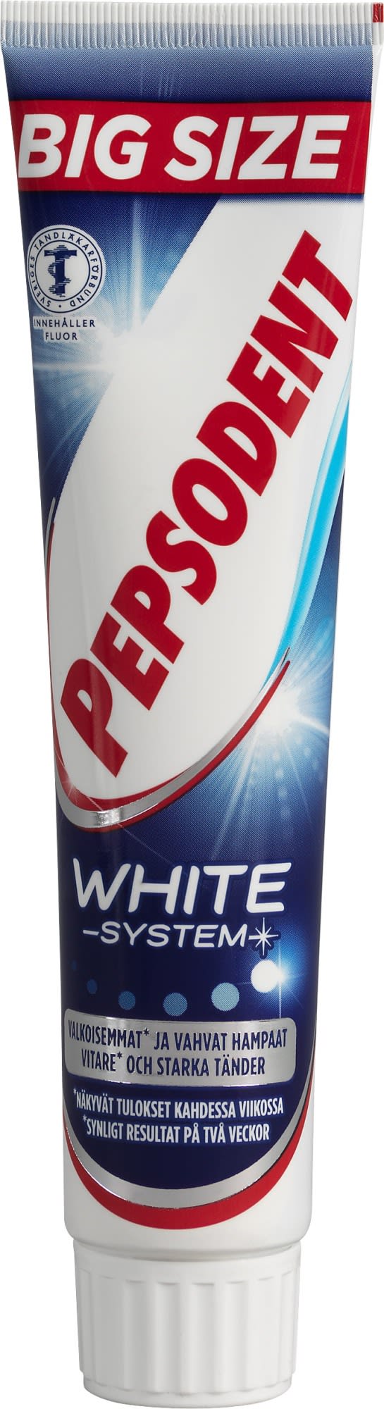 pepsodent white system rda