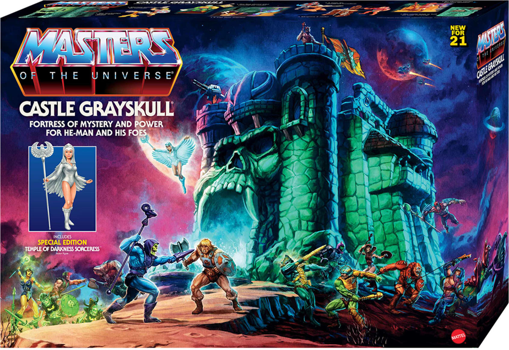 masters of the universe skeletor castle