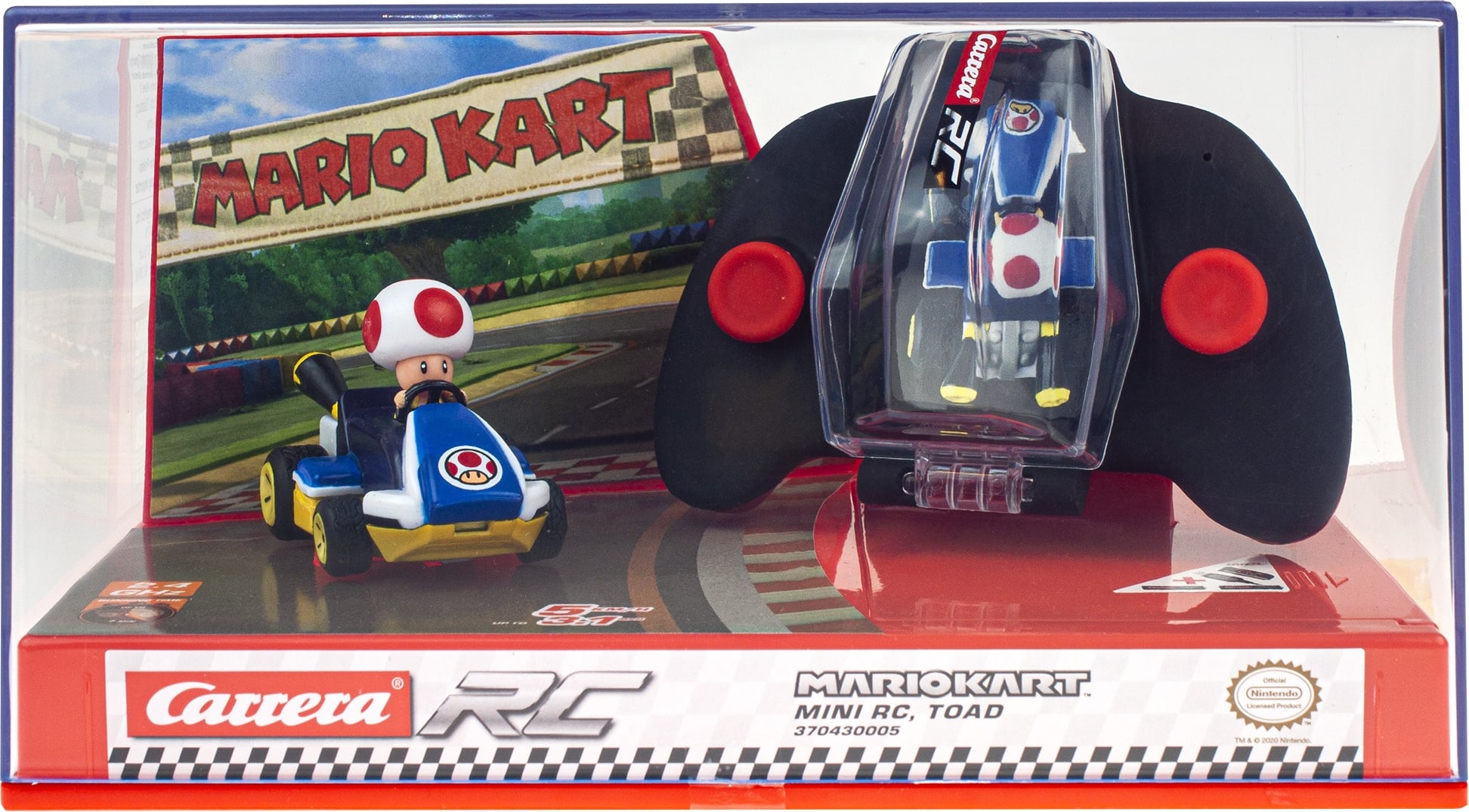 Carrera Nintendo Rc Mini Toad Radio Ohjattava Auto Verkkokauppa 3022