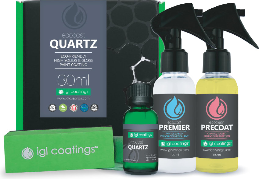 IGL Coatings Ecocoat Quartz 30ml keraaminen pinnoite maalipinnoille