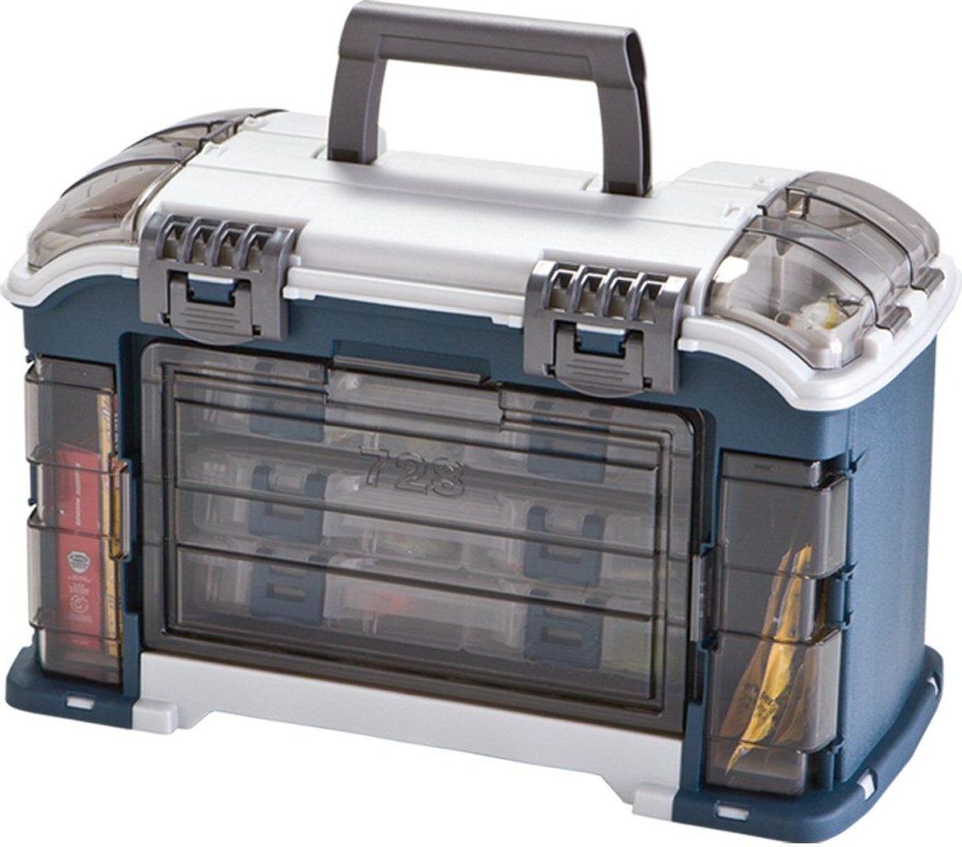 Plano Angled Tackle System 3700 ; 45,7X24,1X27,9Cm, (3X 3650) Molded Tackle  Storage | Krkkisen Verkkokauppa